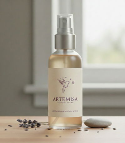 loción p/ despu afeitar