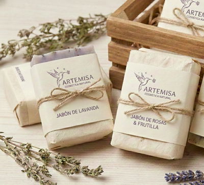 Jabón rosas y frutilla
