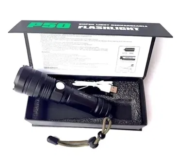 Linterna Militar  P50 con Zoom regulable