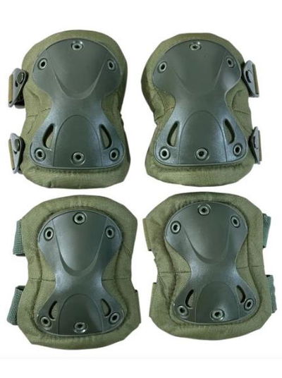 Set de Rodilleras y Coderas Verde