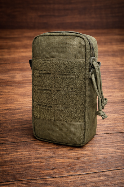 Pouch porta objetos Corte Laser verde