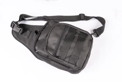 Morral tactico con pistolera interna