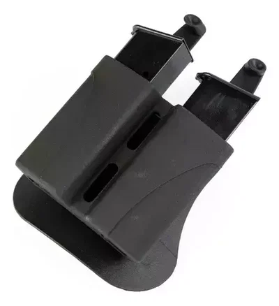 Porta cargador doble de polimero