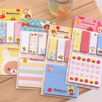 Set Notas Adhesivas Rilakkuma