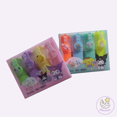 Mini Resaltadores Sanrio