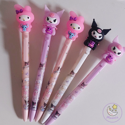 Lapicera Kawaii Kuromi & My Melo