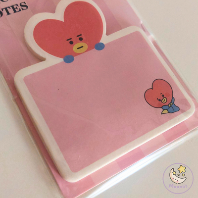 Notas Adhesivas BT21 Tata