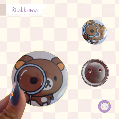 Pin Detective Rilakkuma