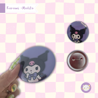 Pin Kuromi - Moñito