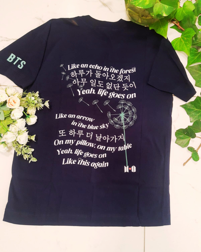Remera "Life goes on"