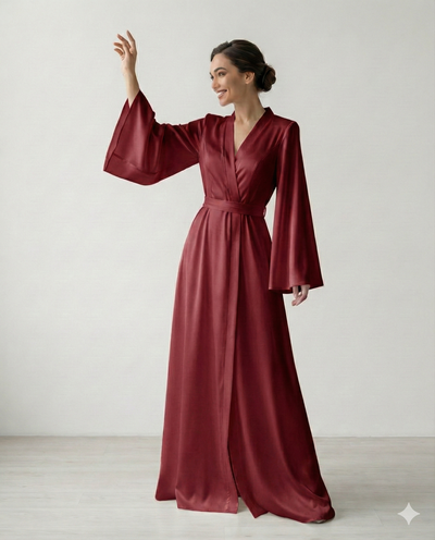 Bata lisa premium + caja de regalo + kit ensueño