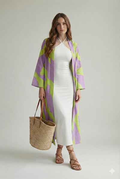 Quimono "autentica" largo