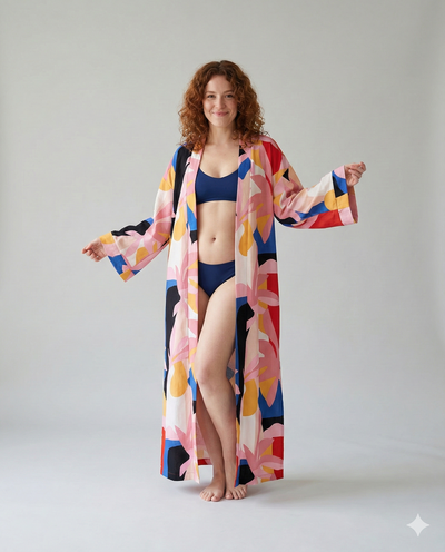 Quimono "creativa"  largo