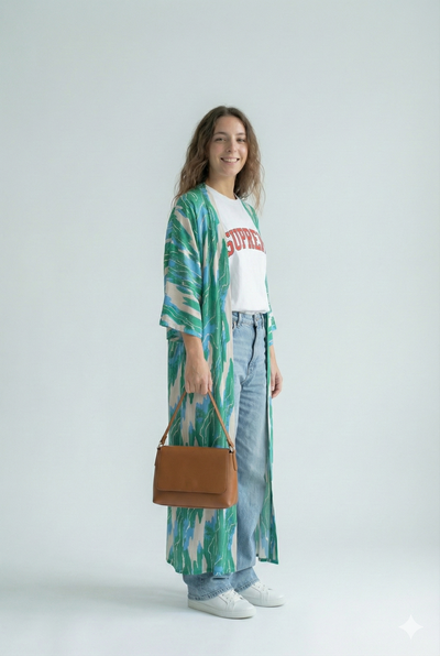 Quimono "infinita" largo