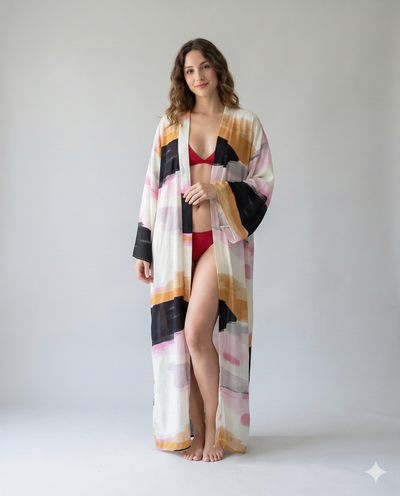 Quimono "suavidad" largo