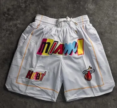 Short Nba Miami Heat White