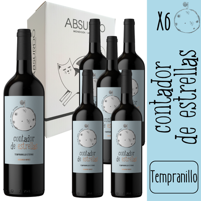CAJA ABSURDO - CONTADOR DE ESTRELLAS TEMPRANILLO