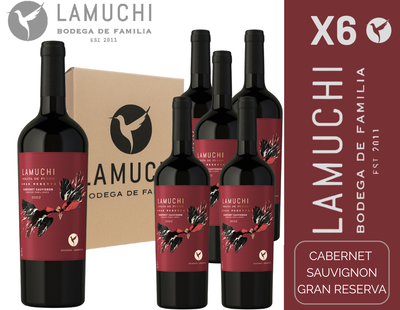 CAJA LAMUCHI - BOLITA DE FUEGO CABERNET SAUVIGNON GRAN RESERVA