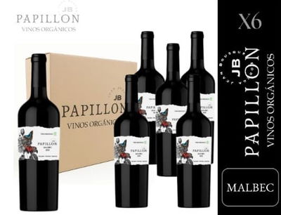 CAJA PAPILLON - MALBEC ORGANICO