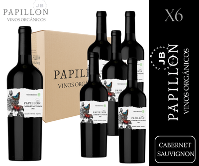 CAJA BODEGA PAPILLON - CABERNET SAUVIGNON ORGANICO