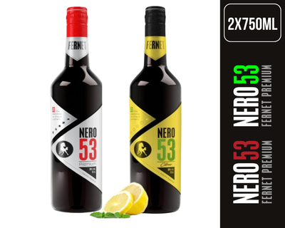 COMBO FERNET NERO53 CITRUS + FERNET NERO 53 PREMIUM