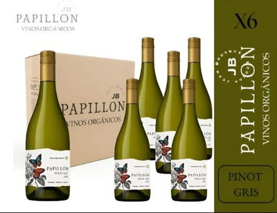 CAJA PAPILLON - PINOT GRIS ORGANICO