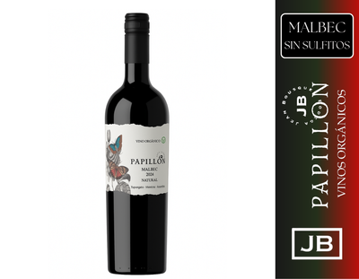 BODEGA PAPILLON - MALBEC SIN SULFITOS ORGANICO