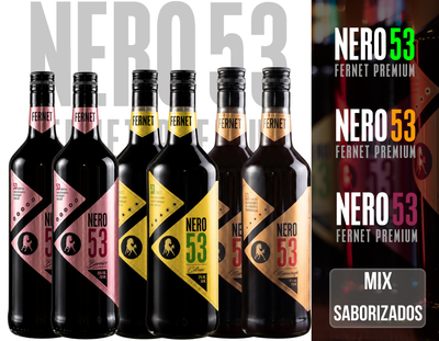COMBO FERNET NERO 53 MIX SABORIZADOS
