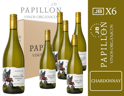 CAJA BODEGA PAPILLON - CHARDONNAY ORGANICO