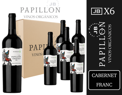 CAJA BODEGA PAPILLON - CABERNET FRANC ORGANICO