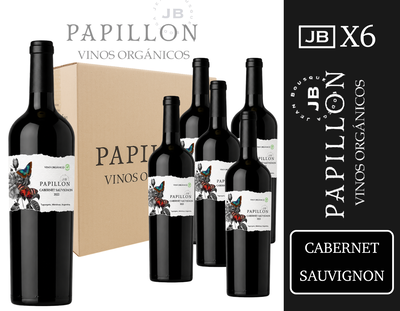 CAJA BODEGA PAPILLON - CABERNET SAUVIGNON ORGANICO