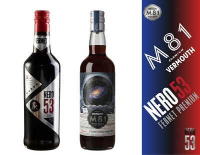 COMBO FERNET NERO 53 PREMIUM + M81 VERMOUTH ROSSO