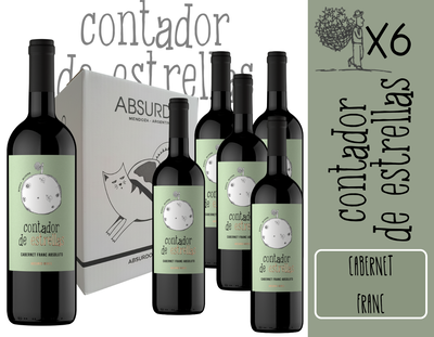 CAJA ABSURDO - CONTADOR DE ESTRELLAS CABERNET FRANC