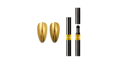 Polvo Espejo en Lapiz Dorado TJ01