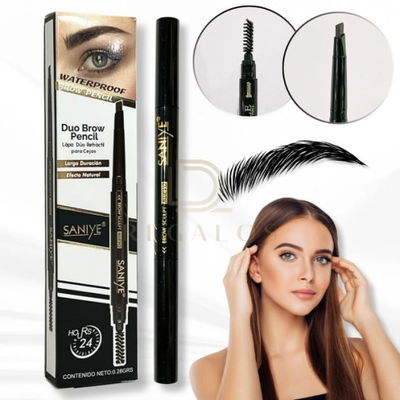 LAPIZ DUO RETRACTIL PARA CEJAS 