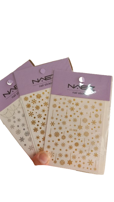 NAIL STIKER FRIO Y PINOS NAEZ 
