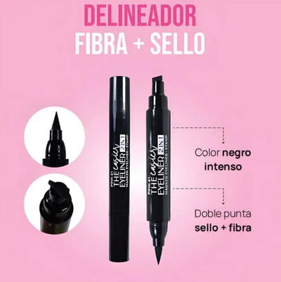 Delineador 2 en 1 sello Pink 21