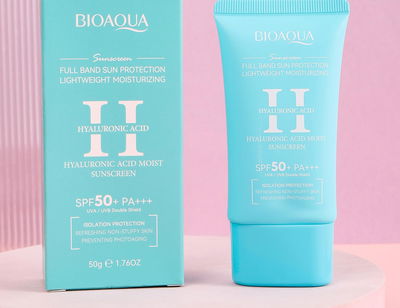 Protector Solar 50SPF ac. Hialuronico. BIOAQUA