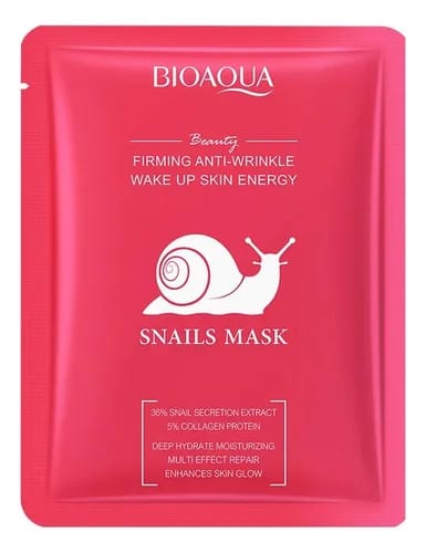Mascarilla facial baba caracol Bioaqua 