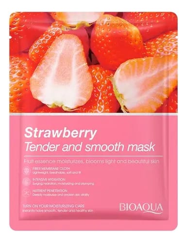 Mascarilla facial frutilla Bioaqua