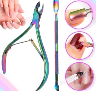 Set repujador y corta cuticulas Naez