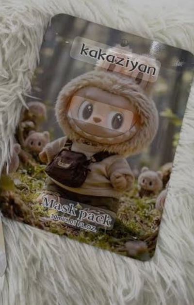 Mascarilla facial labubu 