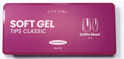 Tips classic coffin corto City Girl x 504un