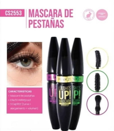 Mascara Lashes Up Pink 21