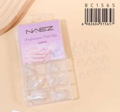 Tips para pies x 120un Naez