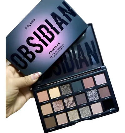 Paleta sombras Obsidian Ruby Rose 