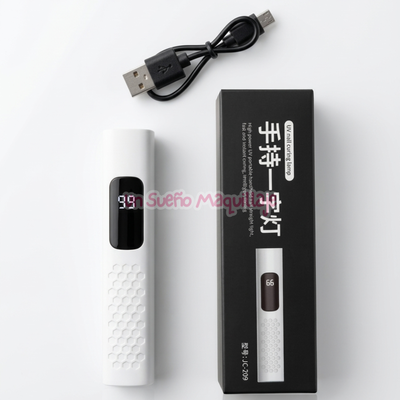 Cabina Linterna USB con Pantalla