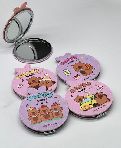 Espejo redondo capibara