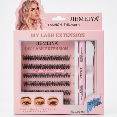 Kit de Pestañas DIY Jiemeiya
