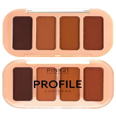 Paleta de Contorno en Polvo Profile Pink 21